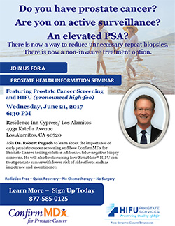 Men's Prostate Health Seminar with Dr. Robert Pugach